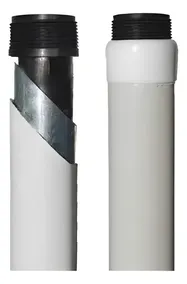 Caño Bajada Pilar Aislacion Doble 2` X 4,20mts (esp 2,5mm)