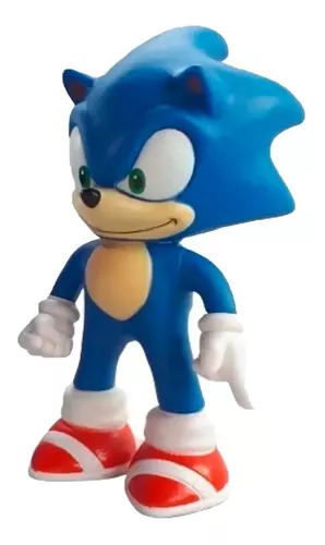 Boneco Do Sonic Em Pvc Tamanho 15cm Collection