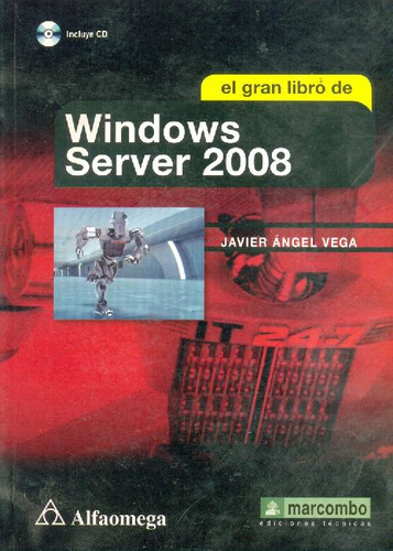Libro El Gran Libro De Windows Server 2008 Cd De Javier Ange