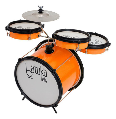 Bateria Baby Batuka Laranja Luen