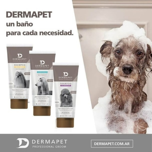 Imagen 3 de 3 de Acondicionador P/ Mascotas, Dermapet,hair Styling Pomo250ml