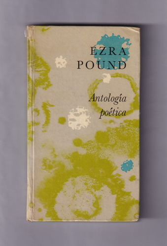 Ezra Pound Antología Poética Libro Usado