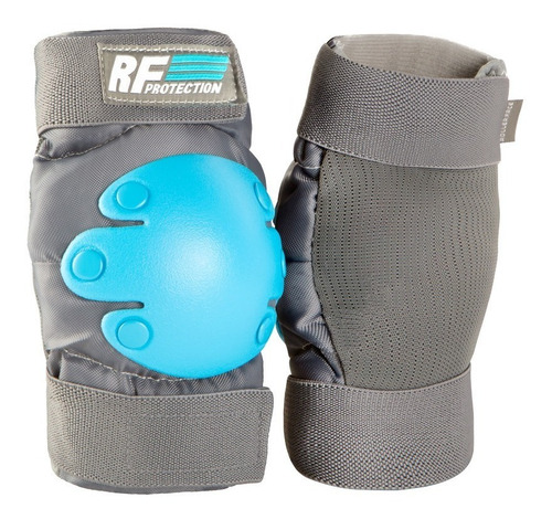 Set De Protección Para Patinaje Rollerface Azul/gris