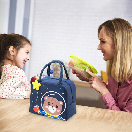Lonchera Aislante M Storage Box Para Niños, Con Tapa Reutili