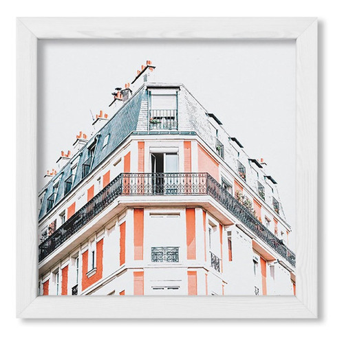 Cuadros Abstractos 20x20 Chato Blanco I Love Paris 6