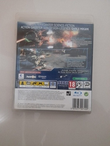 Vanquish Ps3 Mídia Física (Usado)