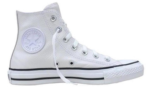 Championes Converse All Star Cuero Blancas 157001c