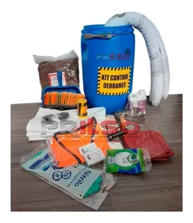 Kit Derrames Químicos Caneca 10 Galones Ambiental