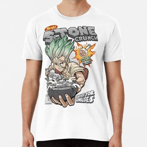 Remera Dr. Stone (stone Crunch) Algodon Premium