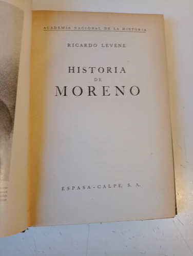 Moreno Ricardo Levene 