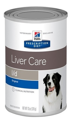 Hills 06 Lata Hepatic Alimento Perro L/d 370gr *