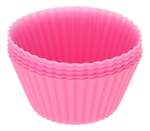 Mold Silicona Para Magdalena Cupcake Reutilizabl Facil 5