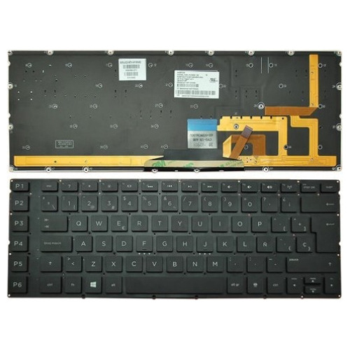 Teclado Para Hp Omen 15-5000 15-5001 15-5001la Nsk-cu0bw