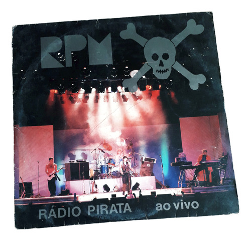 Lp Vinil Rpm Rádio Pirata Ao Vivo!!!