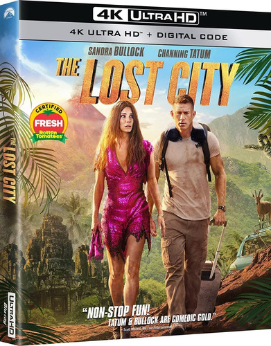 The Lost City 4k Ultra Hd Blu-ray