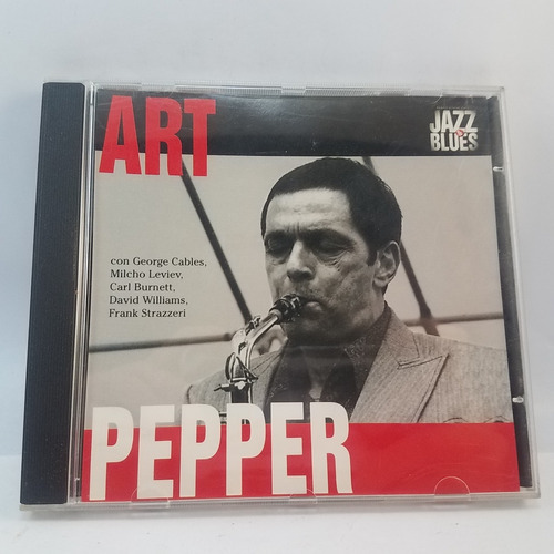 Art Pepper Jazz & Blues Colección Cd Ex 