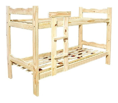 Cama Superpuesta Reforzada Pino Macizo