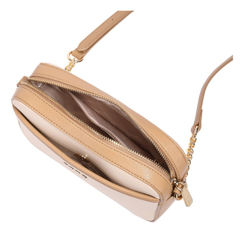 Bolsa crossbody Enso Casual color beige/camel