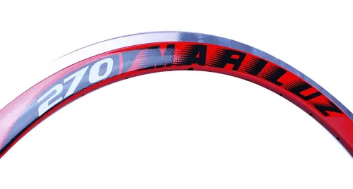 Rines Bicicleta Rodada 27 Hoyos 36 Rojo Aluminio Mariluz