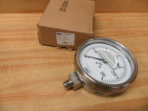 Wika 232.54 Pressure Gauge 9745432 4  0-300psi (pack Of  Aam