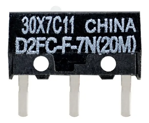 1 Pieza Micro Interruptor D2fc-f-7n (20m) Omron Raton Mouse.