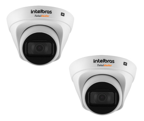 Kit 2 Câmera Ip Intelbras Vip 1230d Full Hd 1080p Poe 2,8mm