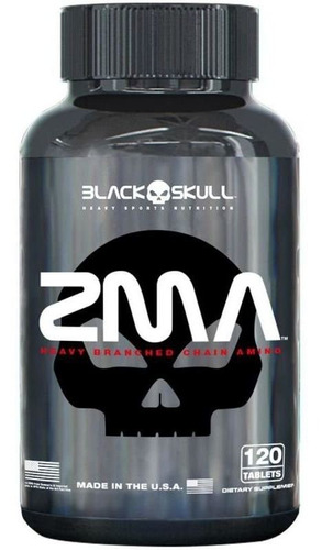 Zma 120caps Black Skull