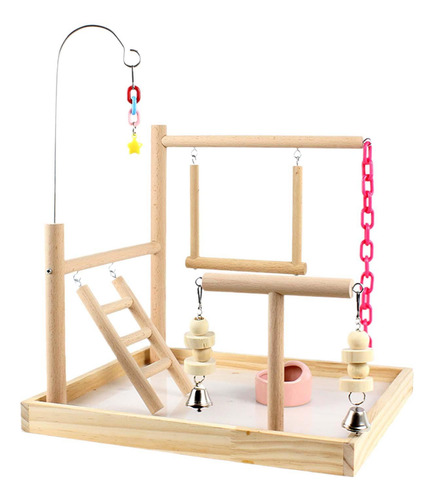 Juguete De Ejercicio Para Patio De Juegos De Pájaros Loro