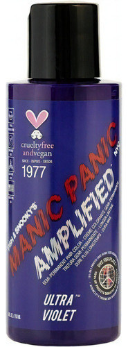  Tinte Cabello En Crema Semipermanente Manic Panic Amplified Tono Ultra Violet