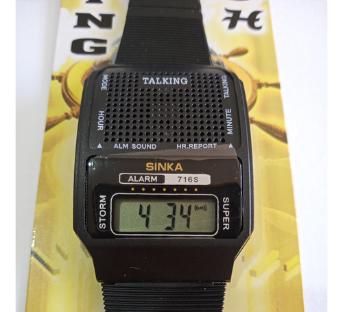 Reloj Gallito Talking (dice La Hora) Para Invidente