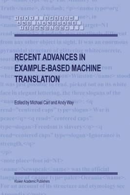 Libro Recent Advances In Example-based Machine Translatio...