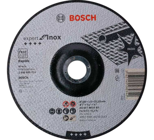 Disco De Corte Bosch 7  Desbaste