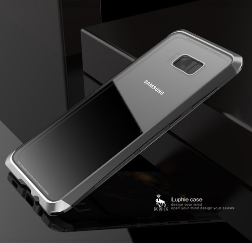 ¡oferta! Case Bumper Aluminio Back Glass-samsung Galaxy S8