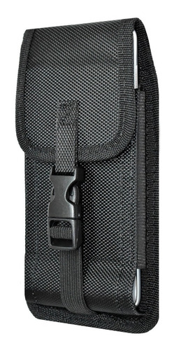 Imagen 7 de 8 de Funda Comando Negra Vertical Nylon Balistic V1 4.7 Y 5.5