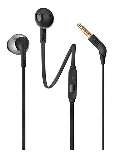 Fone De Ouvido Jbl T205 Earbud Com Microfone Lançamento 2018