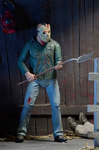 Figura De Acción Neca Figure Jason 3d Friday Part 3 De 18 Cm