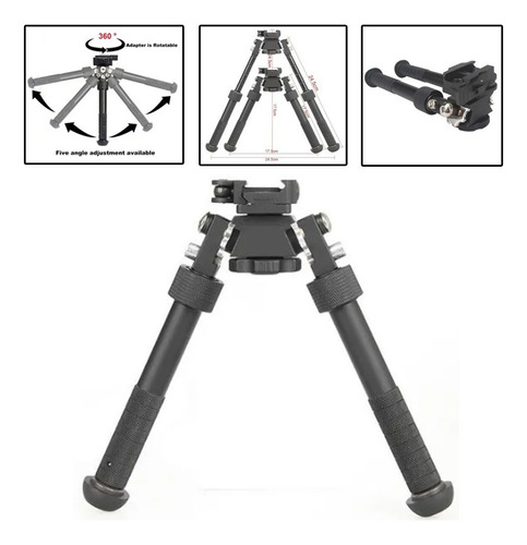 Rifle Rack BiPod Tactical Trípode Telescopio De Nylon