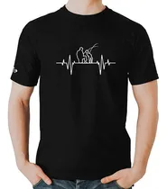Comprar Camiseta Pesca Batimentos Cardíacos Do Pescador Pai E Filho