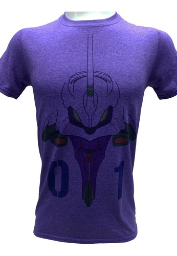 Polera Evangelion Eva O1 Estampado Cero Tacto