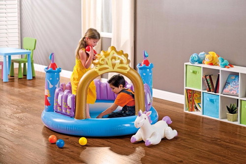 Castillo Magico Princesas Inflable Intex 48669