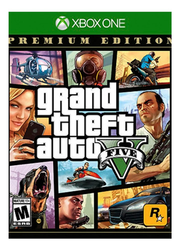 Grand Theft Auto V Premium Edition Cod Arg - Xbox