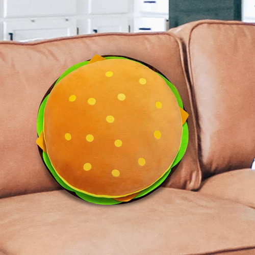 Cojín De Juguete De Peluche Con Hamburguesa Con Queso, Ropa