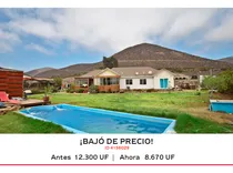 Comprar Parcela Con Dos Amplias Casas, En Condominio De Algarrobito.