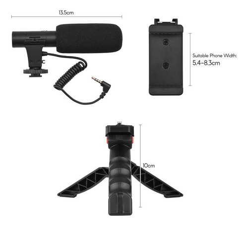 Kit De Vídeo Para Videollamadas Para Teléfono, Mesa, Trípode