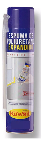 Espuma De Poliuretano Expandido 750 Ml Aerosol Kuwait