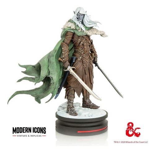 Boneco Oficial Exclusivo Gamestop D&d Drizzt