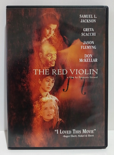 Dvd The Red Violin El Violín Rojo 1998 Samuel L. Jackson
