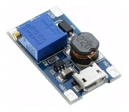 Elevador Dc Dc Step Up 2a 2v 28v Booster Arduino (100098)