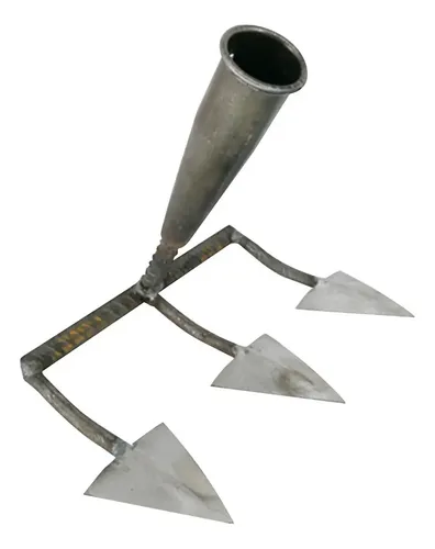 Azada Triangular Para Zanjas, Azada De Punta 3 Dientes | Envío gratis