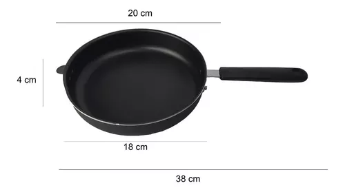 Sartén Doble Ø20cm Para Tortilla Omelette Teflon - Bazar Del Cocinero